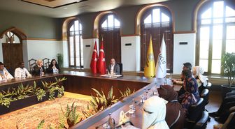 Moritanyalı heyetten Dünya Belediyeler Birliği Başkanı Altay'a ziyaret