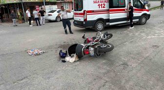 Düziçi'nde motosiklet kazası: 1 yaralı