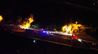 Devrek'te otomobil şarampole devrilip alev aldı: 1 can kaybı