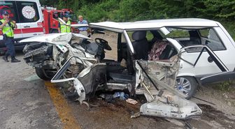 Safranbolu’da kazada yaralanan eş de hayatını kaybetti