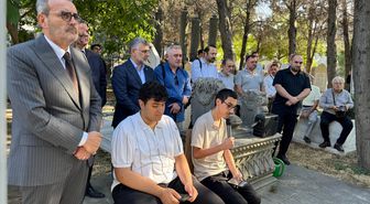 Rasim Özdenören kabri başında anıldı