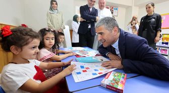 Vali Aktaş, Yaz Kur'an Kursu öğrencileriyle buluştu