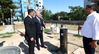 Vali Küçük, meteoroloji müdürlüğünü ziyaret etti