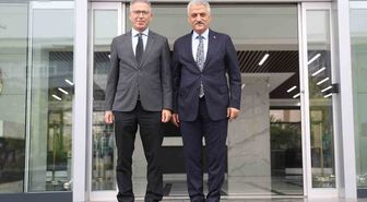 Düzce Valisi Makas, yeni Başsavcı Ünalan'ı ziyaret etti