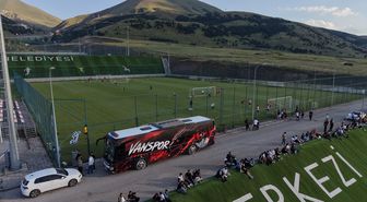 Vanspor FK, Erzurum'da hazırlıklarına devam ediyor