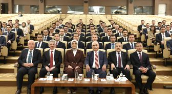 Anayasa Mahkemesi Başkanı Kadir Özkaya 111. dönem kaymakam adaylarıyla bir araya geldi