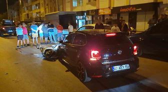 Gazipaşa’da motosiklet kazası: 1 ağır yaralı