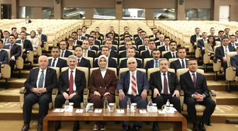 AYM Başkanı Özkaya, kaymakam adaylarıyla bir araya geldi