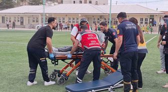 Çorum’da parmağı kopan çocuk için helikopter ambulans havalandı