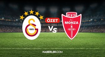 Galatasaray Monza maç özeti ve golleri! (ÖZET) Galatasaray Monza kaç kaç bitti, golleri kim attı?
