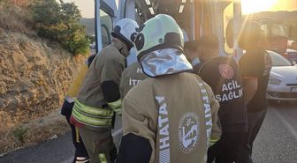 Hatay'da iki otomobil çarpıştı: 6 yaralı