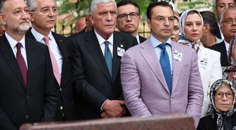 İYİ Parti Genel Başkanı Dervişoğlu, Batı Trakya Türk toplumunun lideri Sadık Ahmet'i anma törenine katıldı