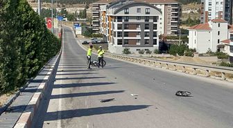 Karaman'da motosiklet kazası: 1 yaralı