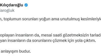 Kılıçdaroğlu: Görevim, unutulmuş kesimlerle bir araya gelmek