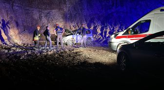 Bolu’da cipin şarampole devrilmesi: 2 ölü, 1 yaralı