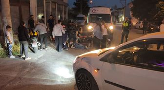 Kütahya'da Motosiklet ile Otomobil Çarpıştı: 1 Yaralı