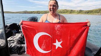 Melisa Uluarslan, Kuzey Kanalı’nı geçen 3. Türk kadın sporcu oldu