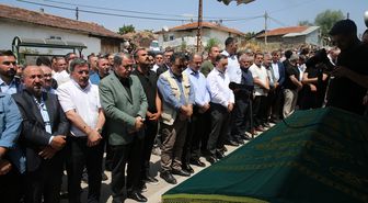Sendika Başkanı Ali Yalçın'ın babası toprağa verildi