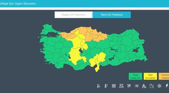 Orta ve Batı Karadeniz’e turuncu kodlu şiddetli yağış uyarısı