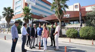 ADÜ Hastanesi'nde Otopark ve Çevre Düzenlemesi Çalışmaları Sürüyor