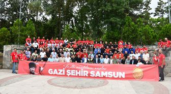Türkiye Offroad Şampiyonası 4. Ayak Vezirköprü Yarışı'nın start seremonisi yapıldı