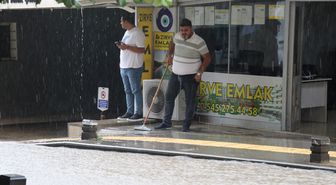 Amasya'da sağanak etkili oldu