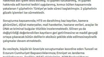 Bakan Gürlek'ten 'Gülistan Doku' soruşturması açıklaması