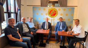 Başkan Taşlı’dan Gazeteciler Cemiyeti’ne 24 Temmuz ziyareti
