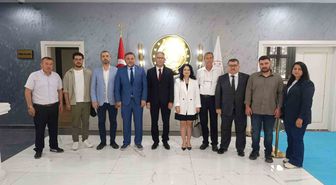 DÇGC Başsavcı Ünalan’a hayırlı olsun ziyareti