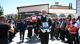 Erzurum'da vefat eden Kıbrıs gazisi son yolculuğuna uğurlandı