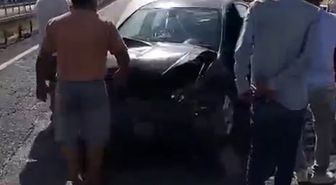 Mardin’de kamyonet ile otomobil çarpıştı: 1 yaralı