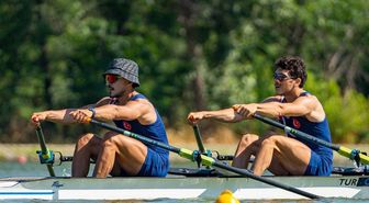 Milli kürekçiler Alper Şevket Eren ve Halil Kaan Köroğlu, U23 Dünya Şampiyonası’nda 6. oldu