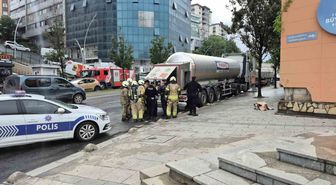 Sultangazi’de tankerden çıkan basınçlı hava paniğe neden oldu