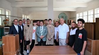 Tekirdağ İl Milli Eğitim Müdürü Yeniyol, meslek lisesini ziyaret etti