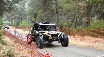 Türkiye Offroad Şampiyonası 4. Ayak Vezirköprü Yarışı'nın orman etabı yapıldı