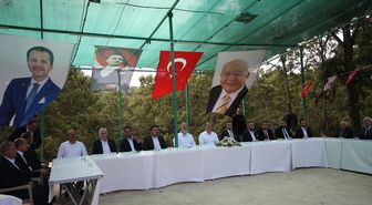 Yeniden Refah Partisi Genel Başkanı Erbakan, Çanakkale'de partililerle buluştu