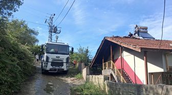 Sinop'un Ayancık İlçesinde Sobadan Kaynaklanan Yangın Söndürüldü