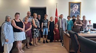 BOED'den Kaymakam Çimşit'e ziyaret