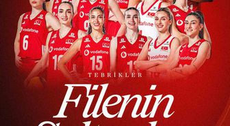 Cumhurbaşkanı Erdoğan'dan şampiyon voleybolculara tebrik