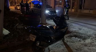 Eskişehir'de Motosiklet ile Otomobil Çarpıştı: 1 Yaralı