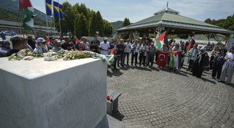 Filistin Konvoyu Srebrenitsa'da