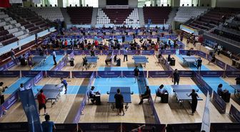 Hatay'ın 87. yıl dönümü masa tenisi turnuvası