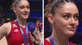 Maç sırasında gözleri dolan Zehra Güneş bunun sebebini açıkladı