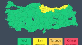 Doğu Karadeniz’de kuvvetli sağanak uyarısı