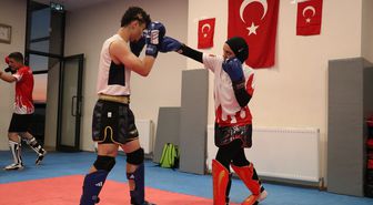 Milli kick boksçu Derya'nın ilk dünya şampiyonası heyecanı