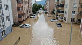 Selin vurduğu ilçe havadan görüntülendi