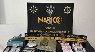 Bodrum'da uyuşturucu operasyonu: 3 gözaltı
