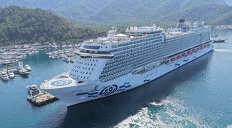 Malta Bayraklı Kruvaziyer Marmaris'e 2 bin 540 Turist Getirdi