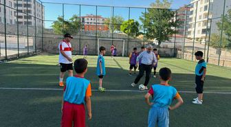Besni’de Yaz Kur’an Kursu Öğrencileri İçin Futbol Turnuvası Başladı