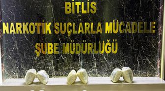 Bitlis'te 8 kilo skunk ele geçirildi, 2 tutuklama